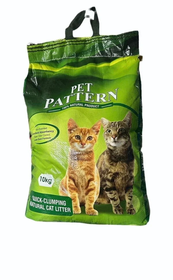 10kg pet pattern quick clumping natural cat litter 1000x1000 1