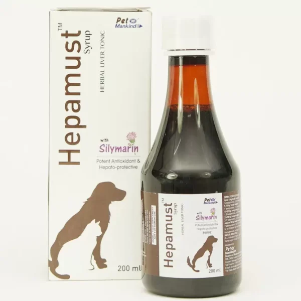 200 heoamust syrup herbal liver tonic for dogs and cats 200 ml original