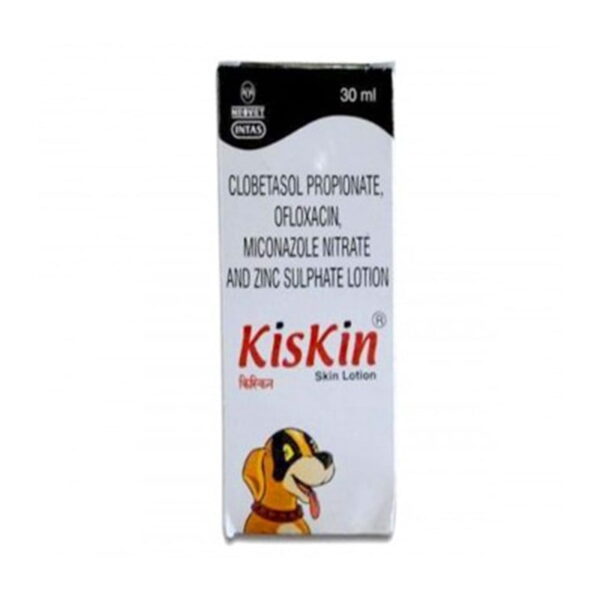 459kiskin dog skin lotion 30 ml pack of 3