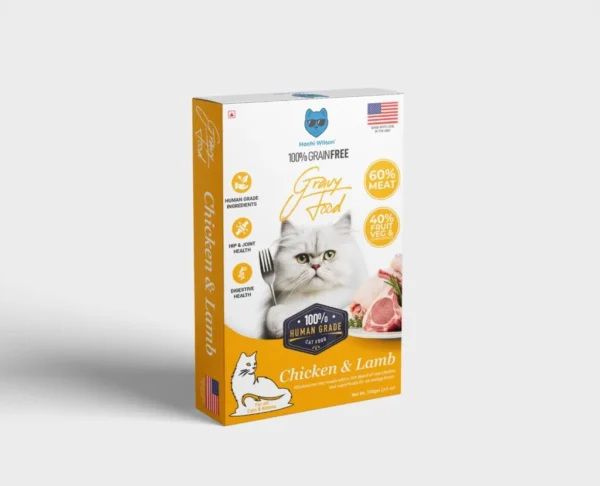 Hachi Wilson Creamy Chicken and Lamb 100g | All Stage Superfood |100% Grain Free | Made In USA - Image 1