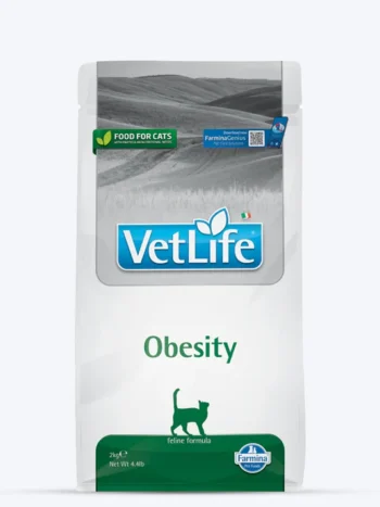 Farmina Vet Life Obesity Dry Food For Cat - 2Kg