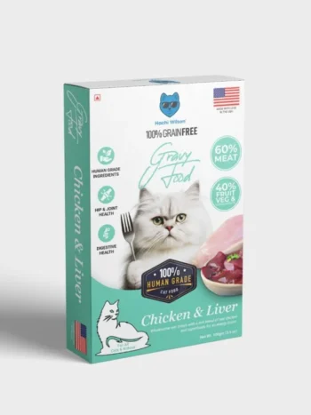 Hachi Wilson Creamy Chicken and Liver 100g | All Stage Superfood |100% Grain Free | Made In USA