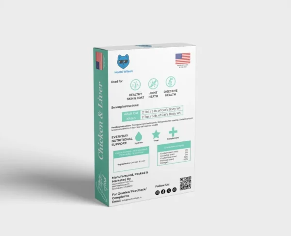 Hachi Wilson Creamy Chicken and Liver 100g | All Stage Superfood |100% Grain Free | Made In USA - Image 2